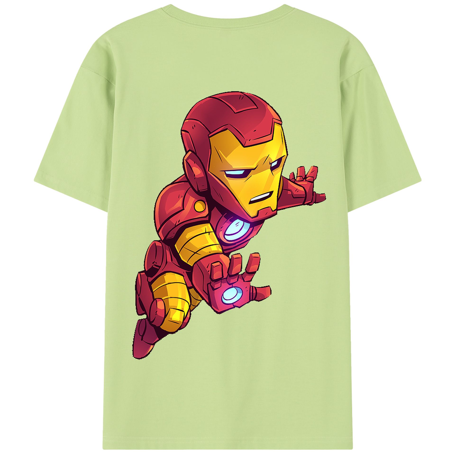 （画像用） アベンジャーズ The Avengers 綿100％半袖Tシャツ（背面プリント）